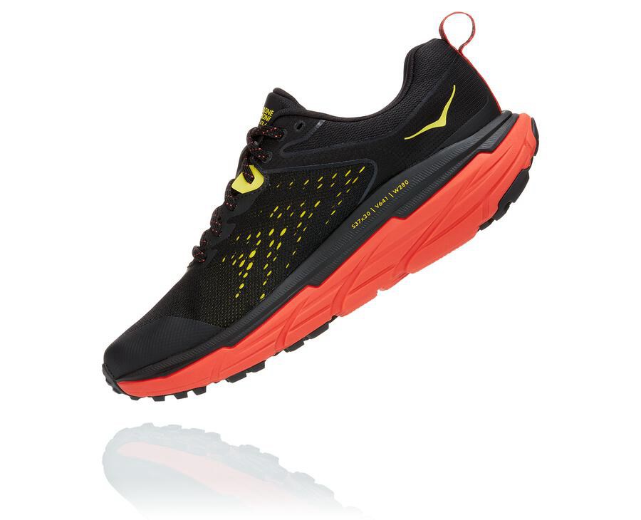 Hoka One One Trail Schoenen Heren - Challenger Atr 6 Gore-Tex - Zwart/Rood - DS8162359